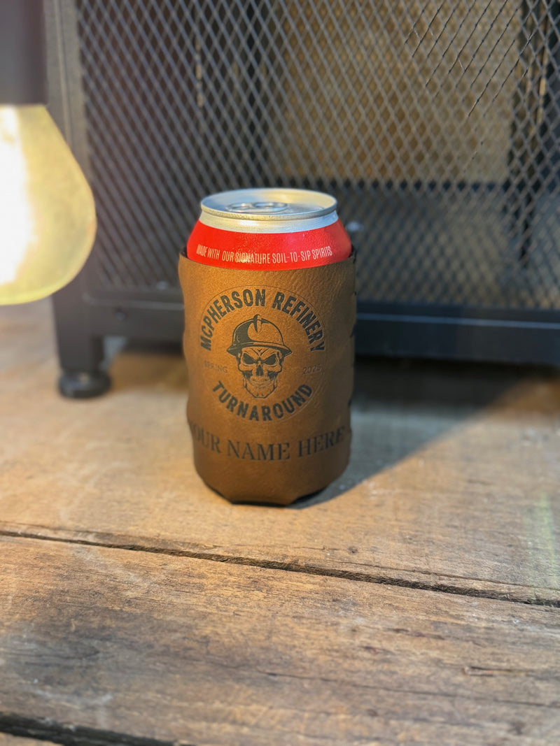 Personalized Turnaround Can Duster Dark Brown