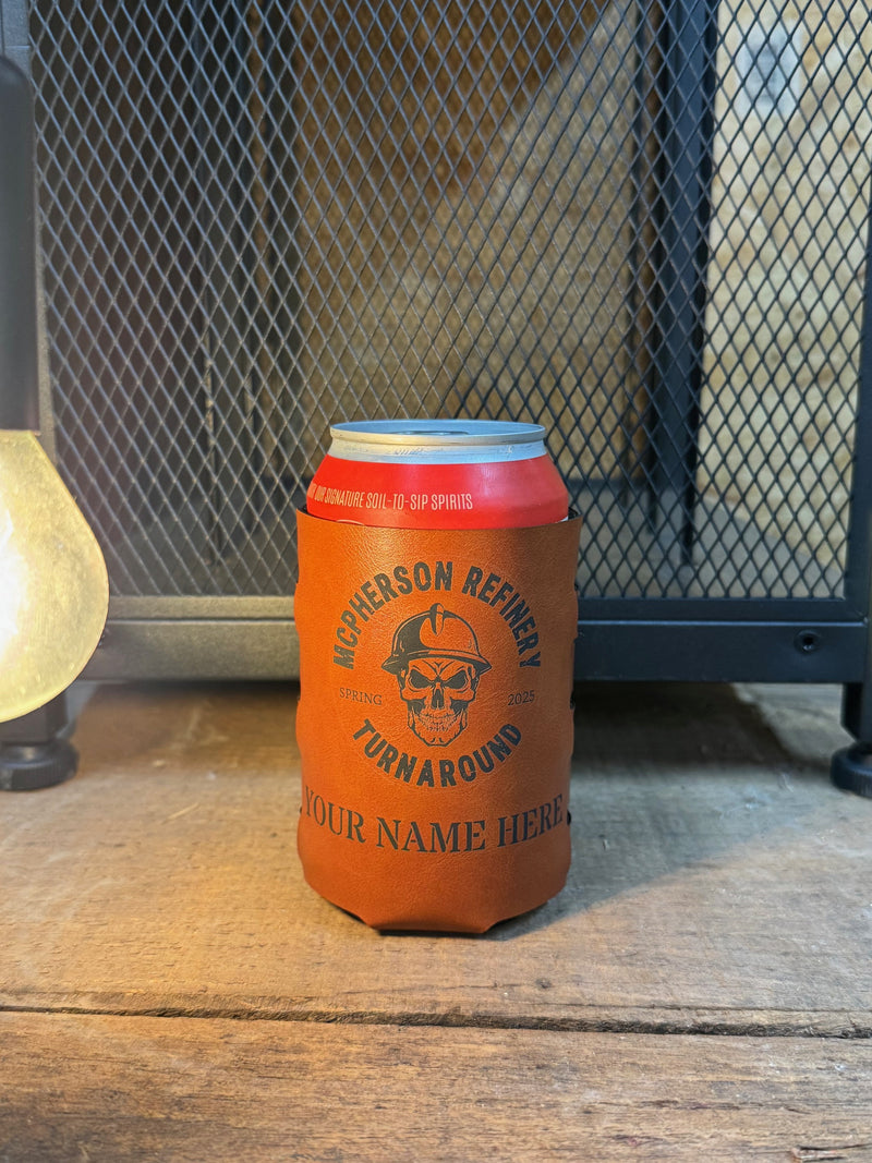 Personalized Turnaround Can Duster Saddle Brown