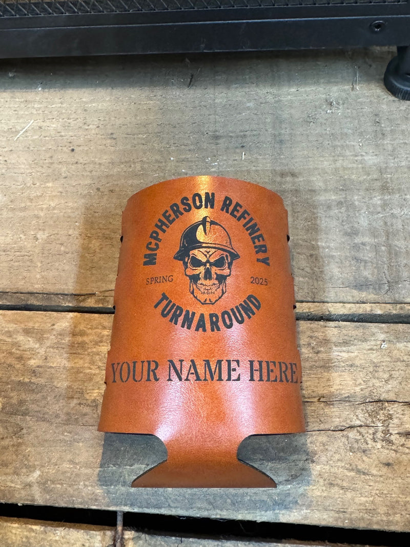 Personalized Turnaround Can Duster Saddle Brown